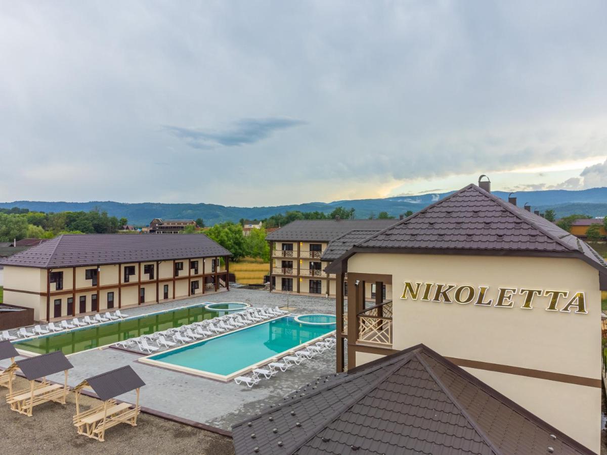 Hotel Nikoletta Solotvina Exteriér fotografie