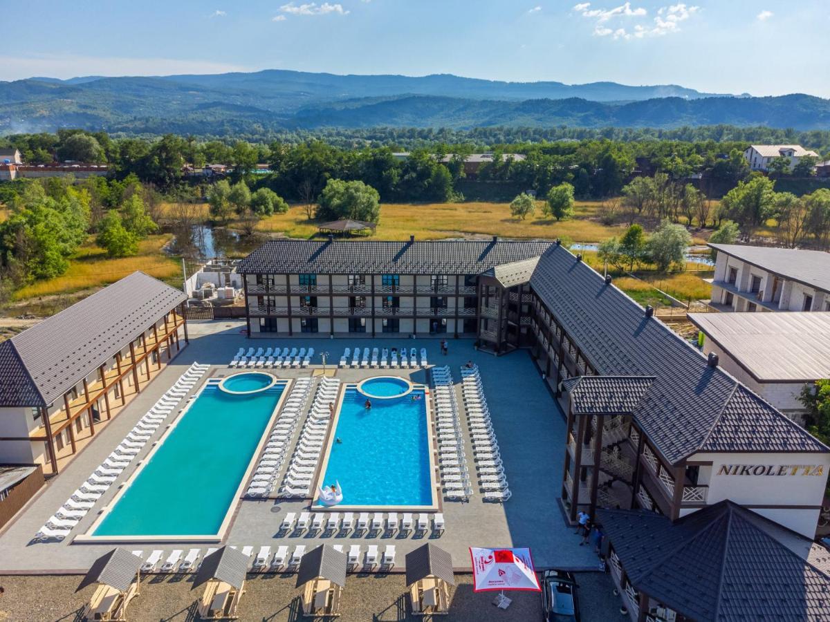 Hotel Nikoletta Solotvina Exteriér fotografie